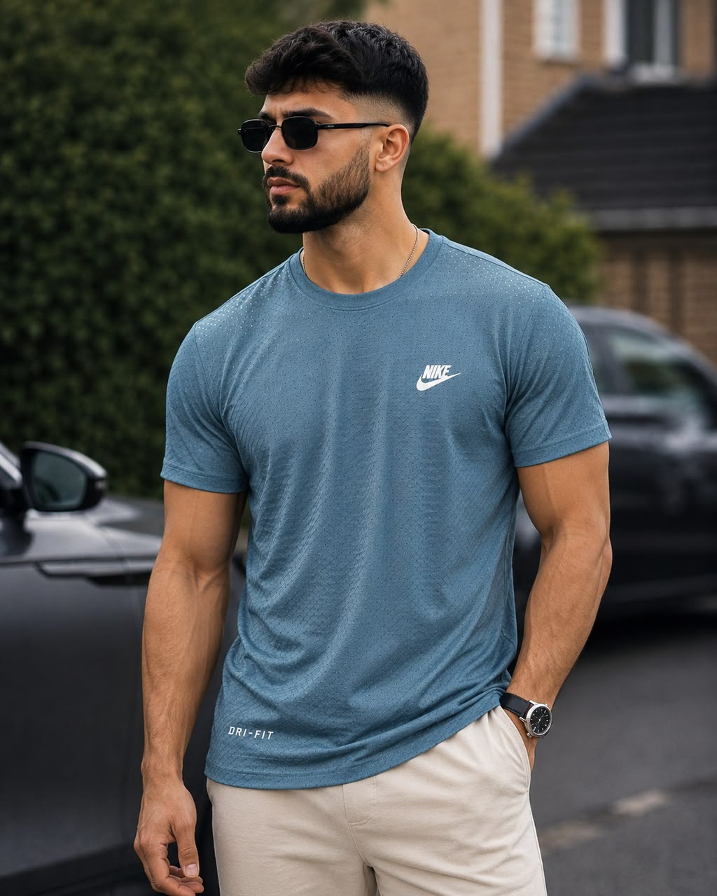 Dry Fit Shirt Blue