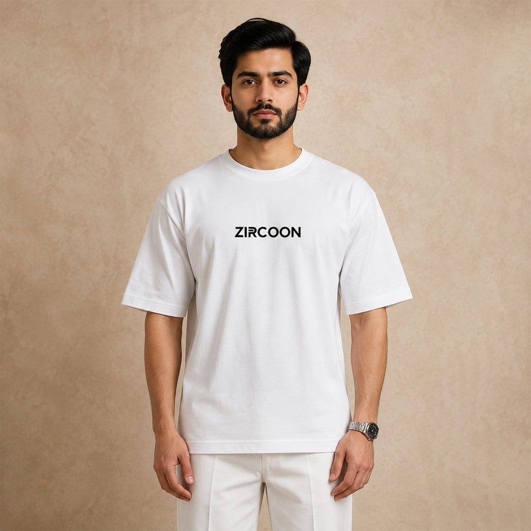ZIRCOON Logo T-Shirt – White