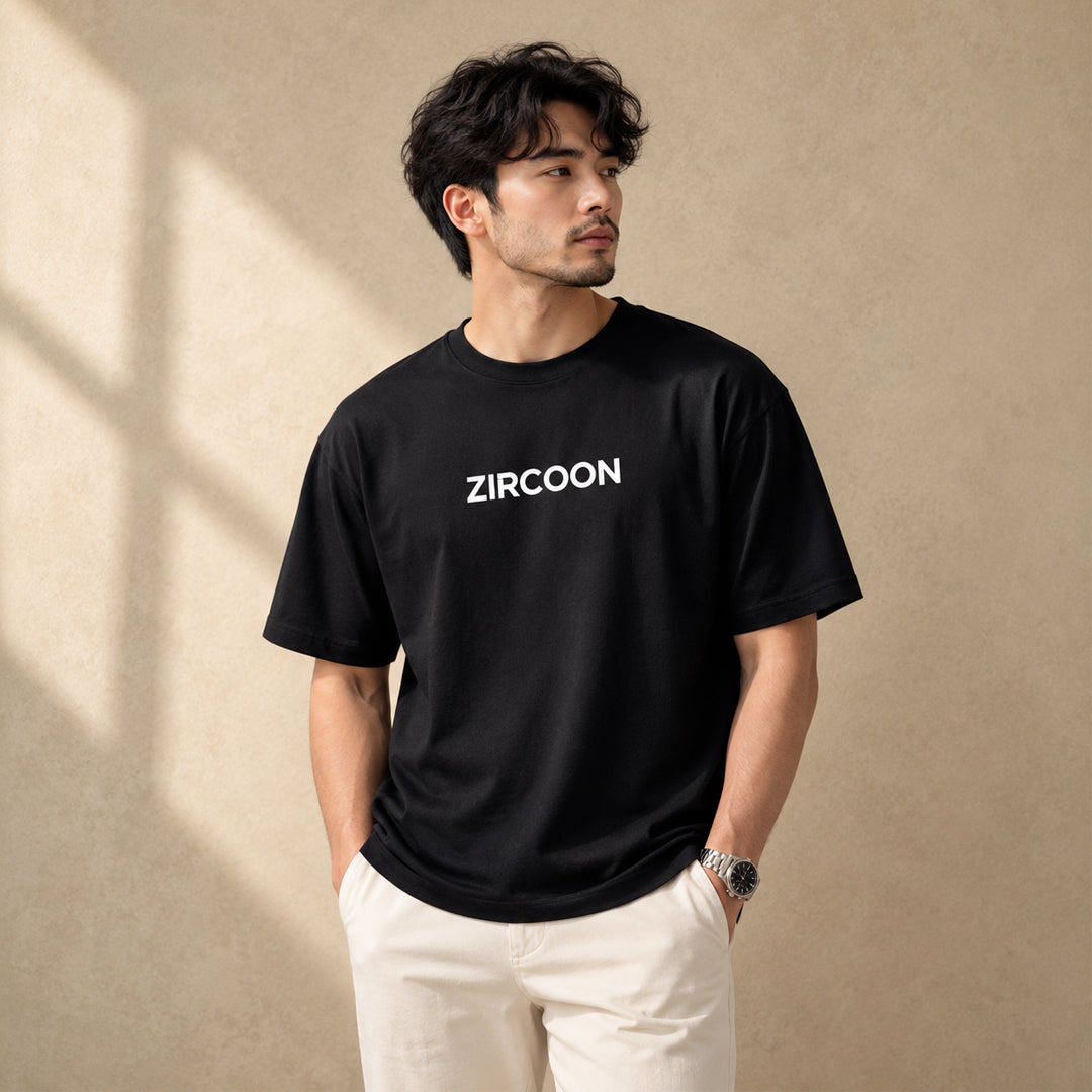 ZIRCOON Logo T-Shirt – Black