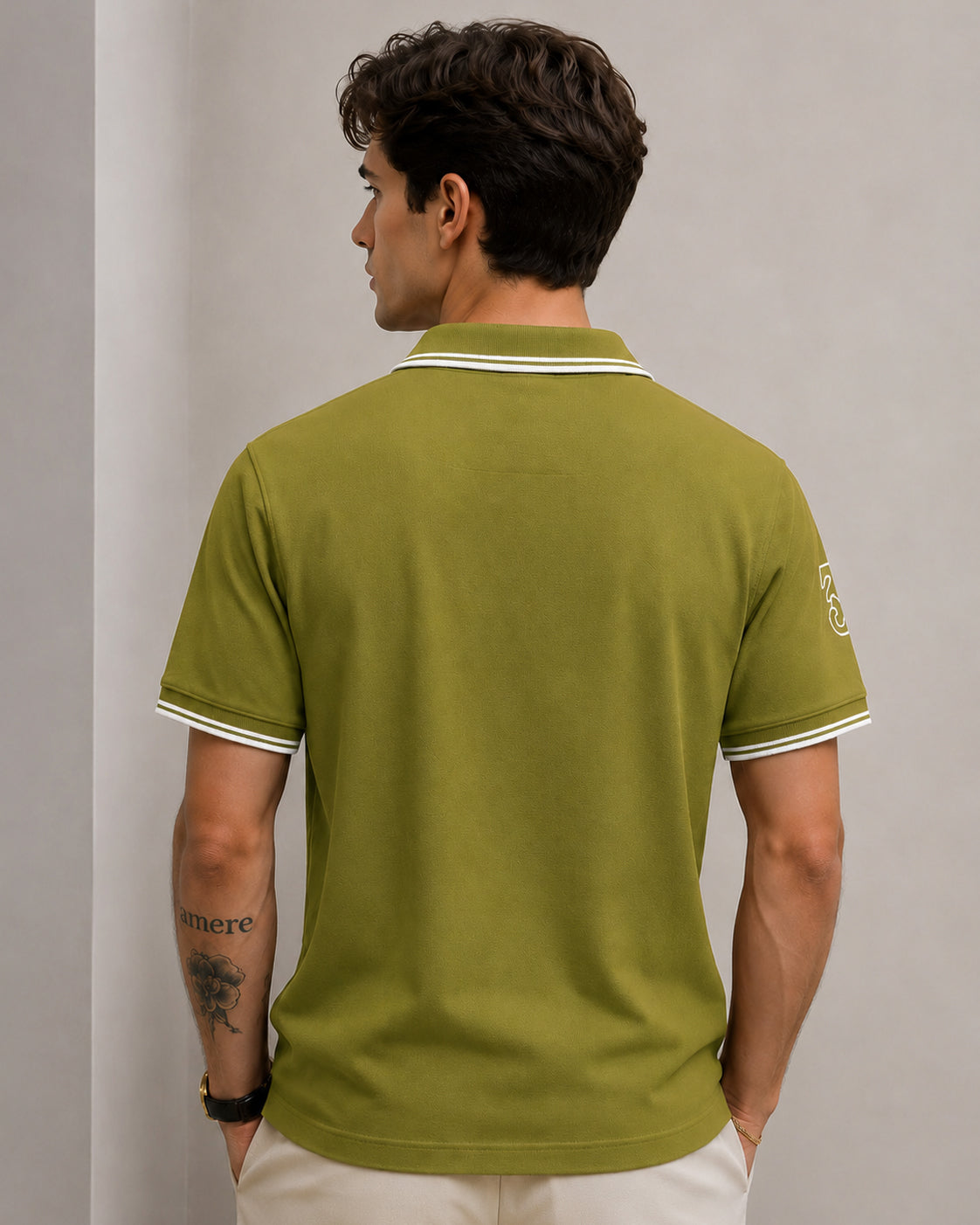 Polo Shirt Olive Green