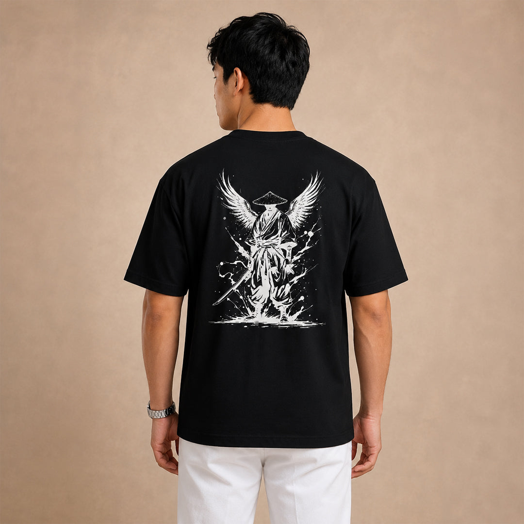 ZIRCOON Logo T-Shirt – Black | Premium Cotton Oversized Tee