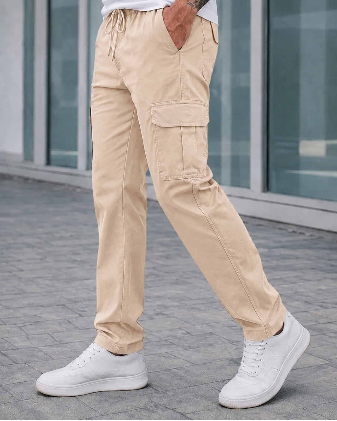 Cargo Trouser Beige