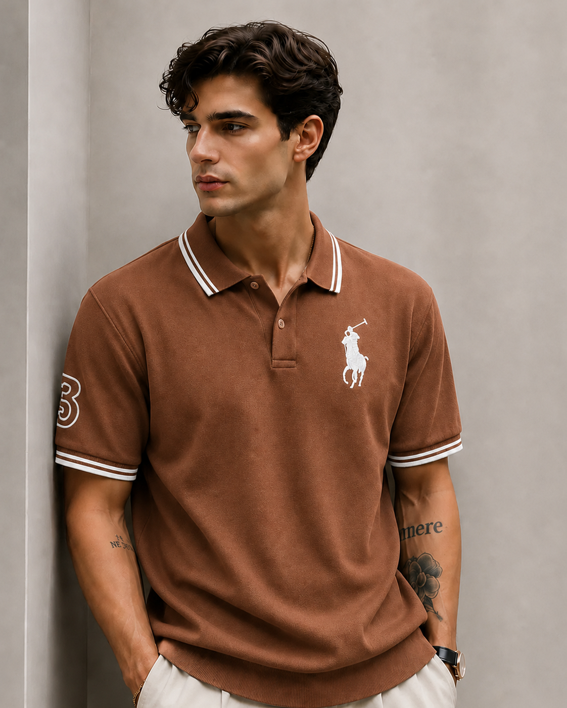 Polo Shirt Brown