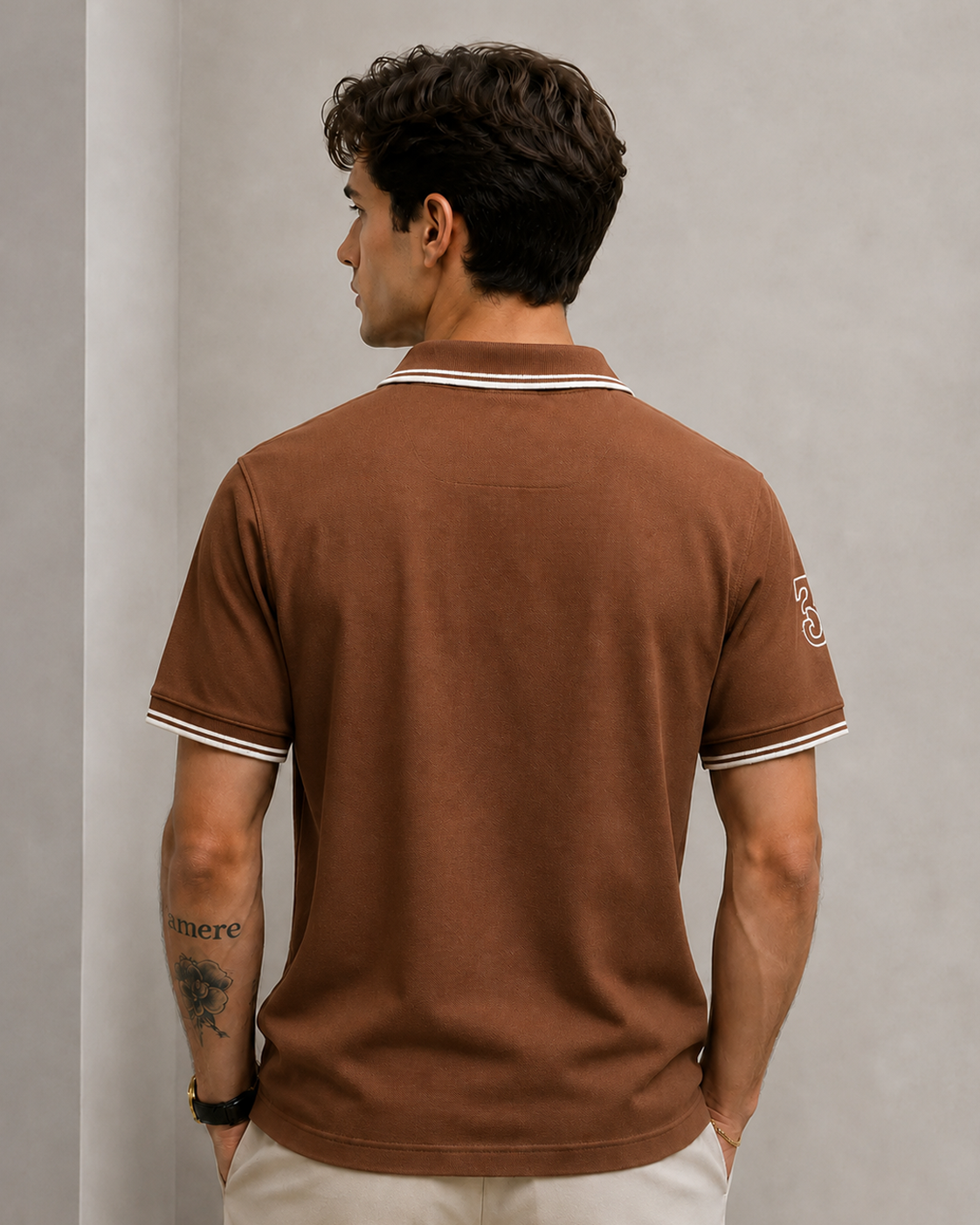 Polo Shirt Brown