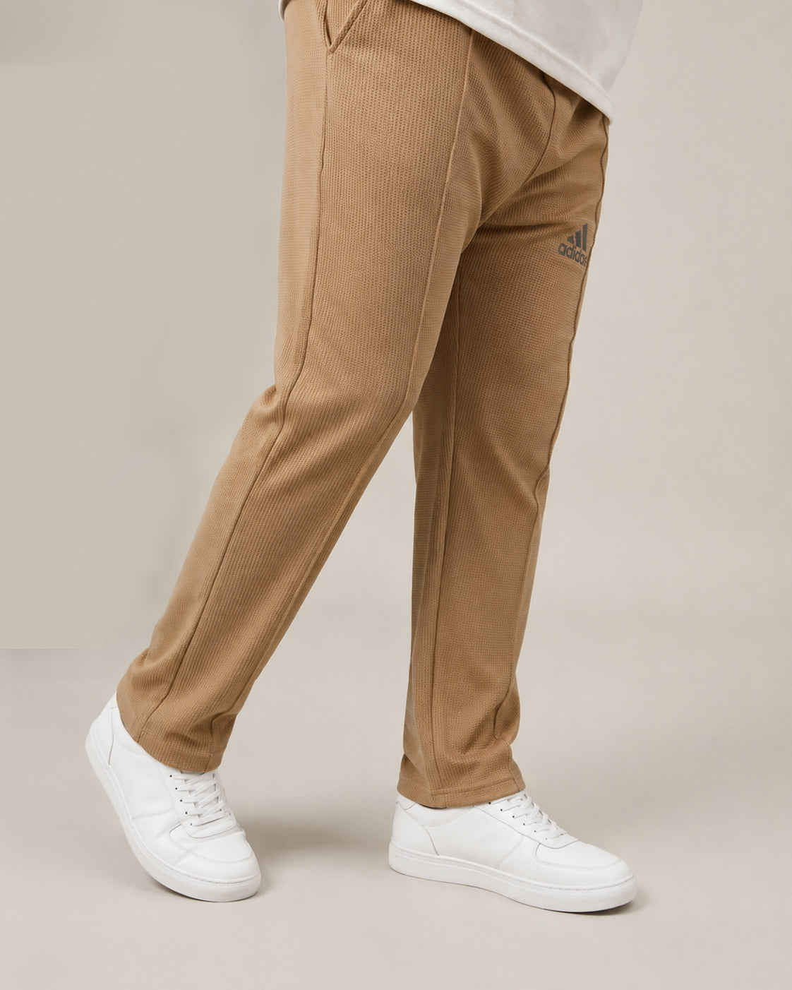 Waffle Trousers Light brown
