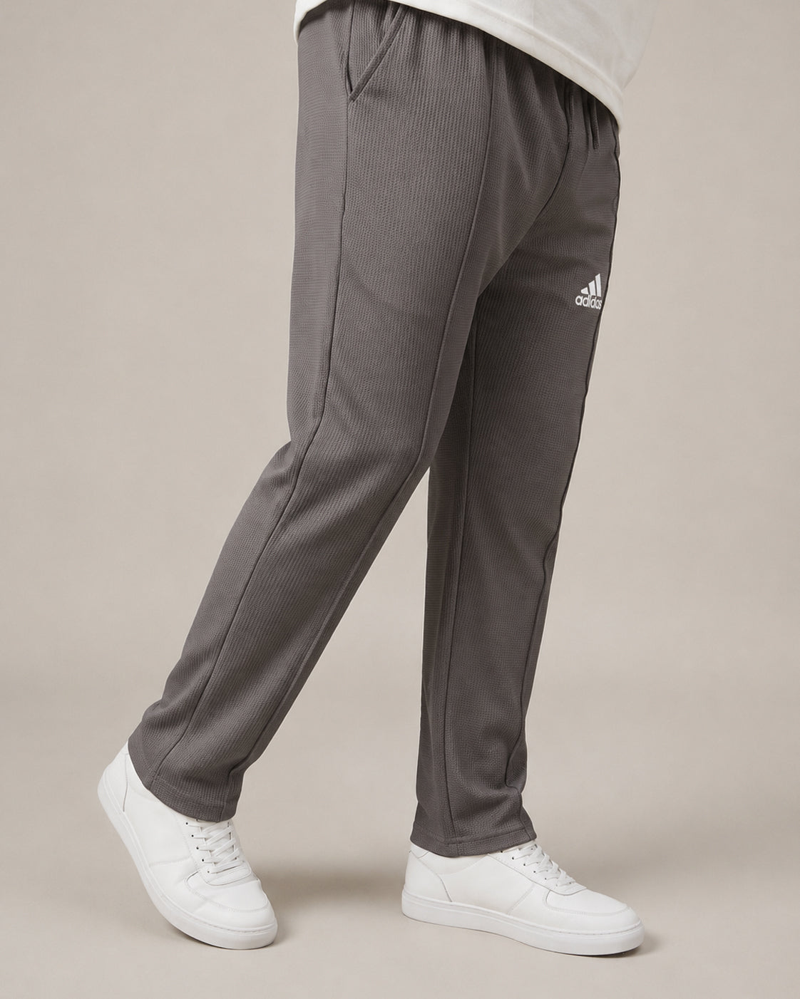 Waffle Trousers Grey