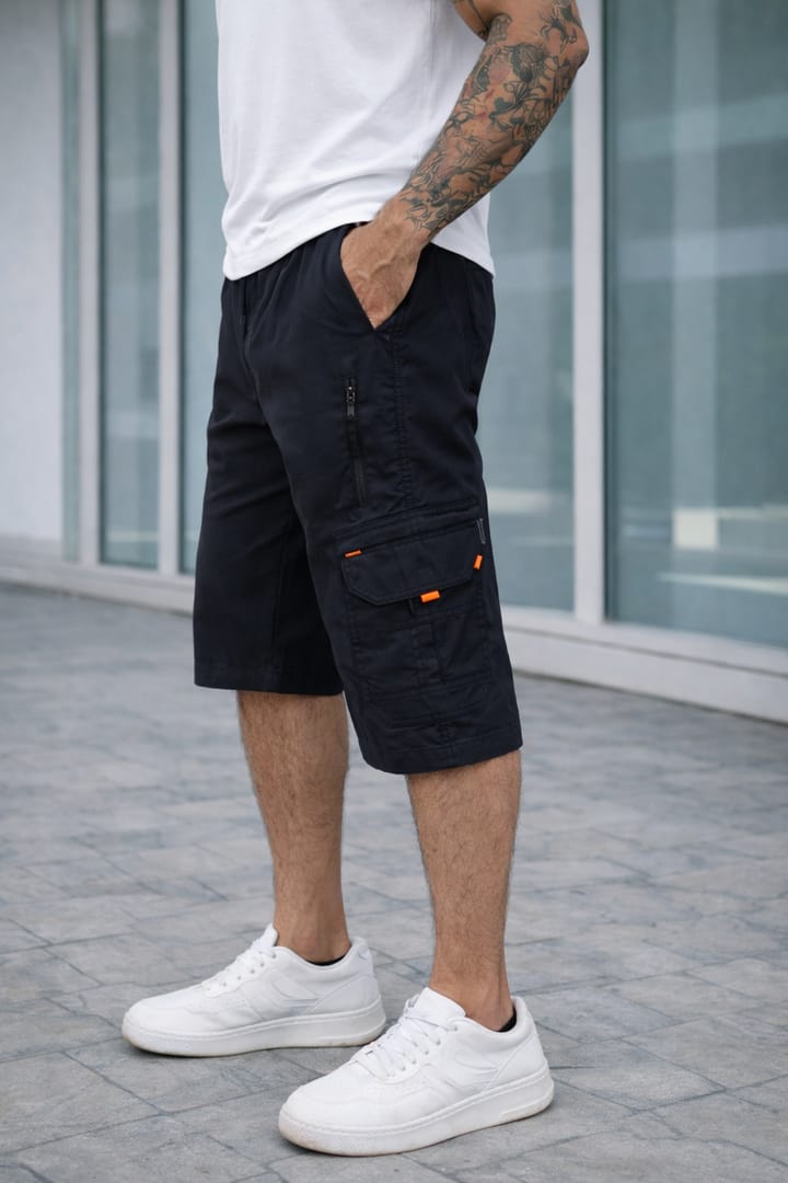 Cargo Shorts Black